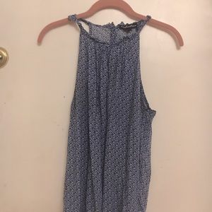 Pretty cotton shirt pretty little straps that wrap around your neck